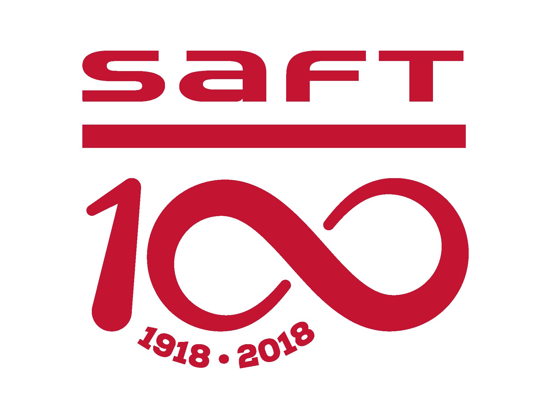 Logo Saft 100 ans